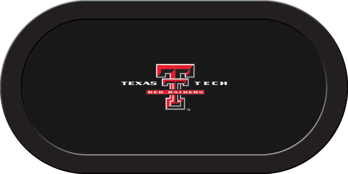 Texas Tech Red Raiders – Texas Hold’em Felt (C)