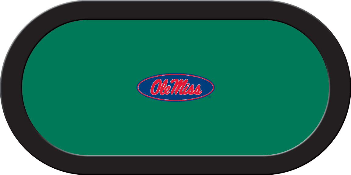 Ole Miss Rebels – Texas Hold’em Felt (A)