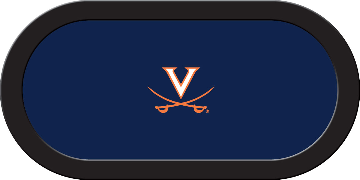 Virginia Cavaliers – Texas Hold’em Felt (C)