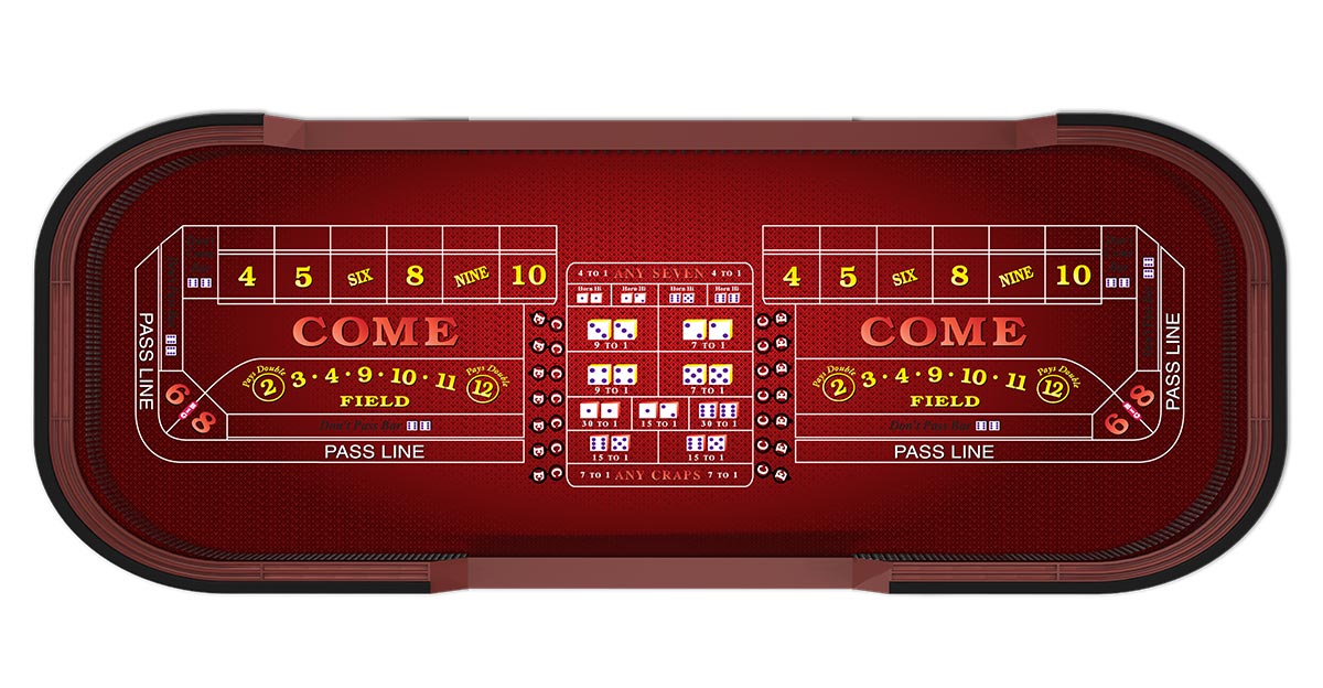 Custom Craps Table Layout