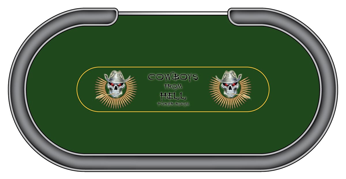 custom poker felt