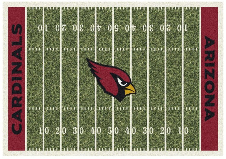 ARIZONA CARDINALS HOMEFIELD RUG ⋆ Custom Table Felt